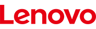 Image is of the Lenovo logo which shows the Lenovo name in red letters.