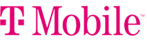 Image is of the T-Mobile logo which shows the T-Mobile name in pink letters.